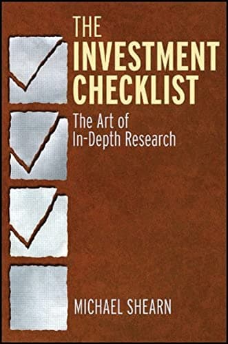 Capa de The Investment Checklist