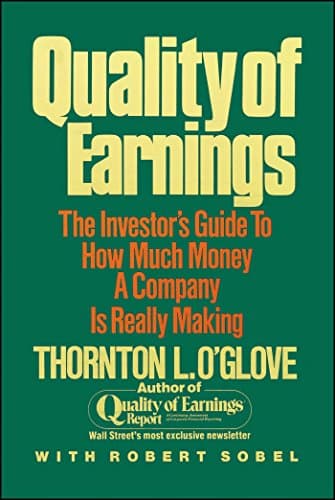 Capa de Quality of Earnings