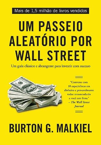 Capa de Um Passeio Aleatório por Wall Street