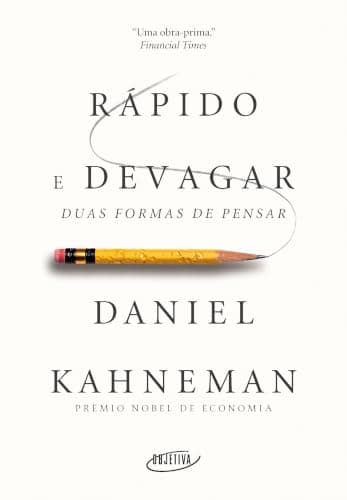 Capa de Rápido e Devagar: Duas Formas de Pensar