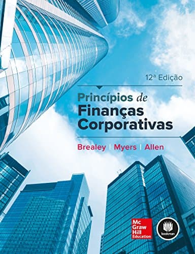 Capa de Princípios de Finanças Corporativas